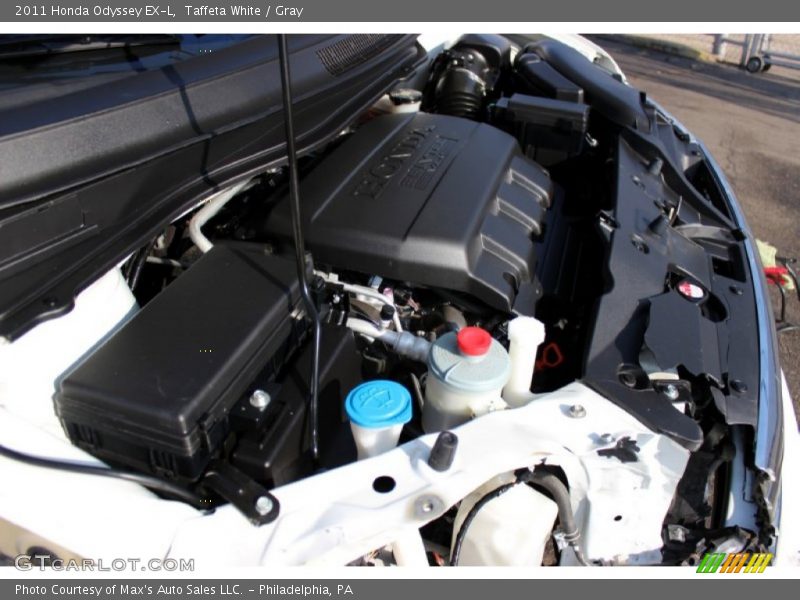Taffeta White / Gray 2011 Honda Odyssey EX-L