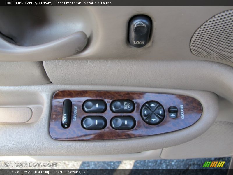 Dark Bronzemist Metallic / Taupe 2003 Buick Century Custom