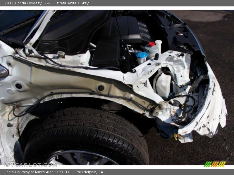 Taffeta White / Gray 2011 Honda Odyssey EX-L