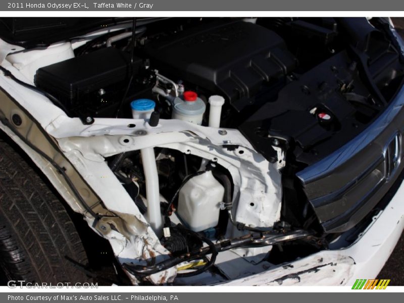 Taffeta White / Gray 2011 Honda Odyssey EX-L