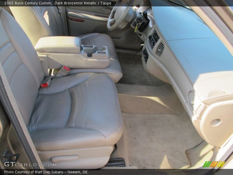 Dark Bronzemist Metallic / Taupe 2003 Buick Century Custom