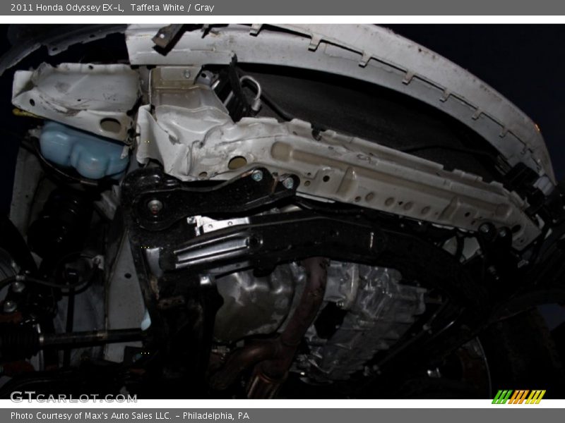 Taffeta White / Gray 2011 Honda Odyssey EX-L