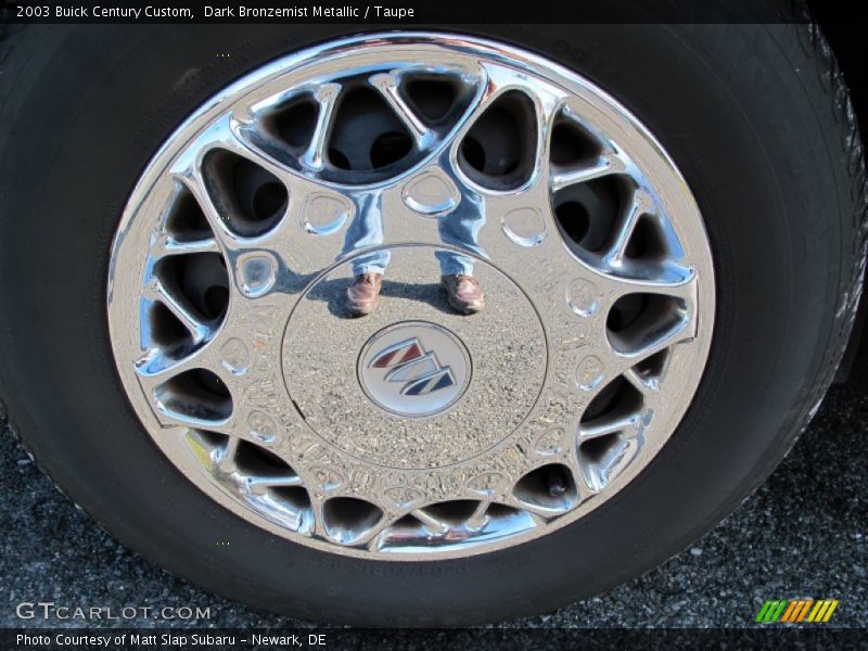 Dark Bronzemist Metallic / Taupe 2003 Buick Century Custom