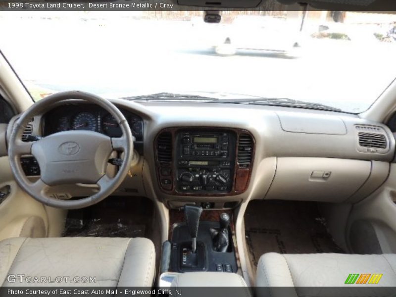 Desert Bronze Metallic / Gray 1998 Toyota Land Cruiser