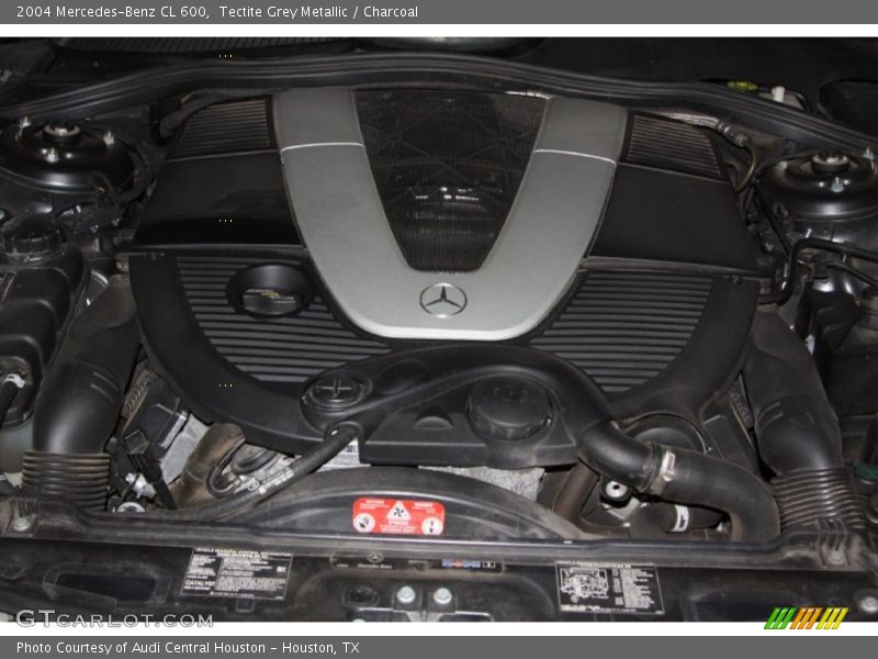Tectite Grey Metallic / Charcoal 2004 Mercedes-Benz CL 600