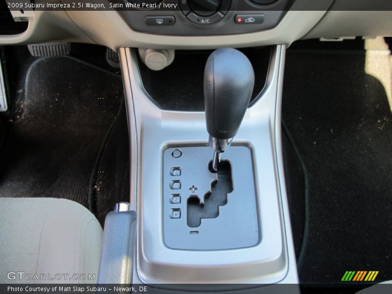 Satin White Pearl / Ivory 2009 Subaru Impreza 2.5i Wagon