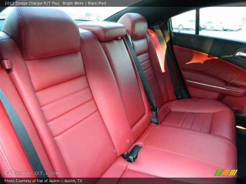 Rear Seat of 2012 Charger R/T Plus