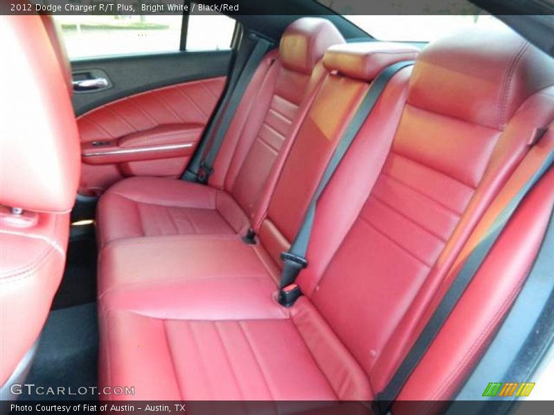 Rear Seat of 2012 Charger R/T Plus