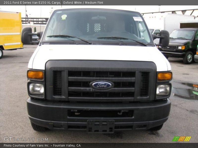 Oxford White / Medium Flint 2011 Ford E Series Van E150 XL Cargo