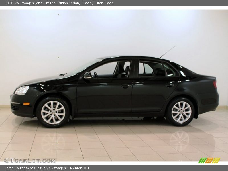 Black / Titan Black 2010 Volkswagen Jetta Limited Edition Sedan
