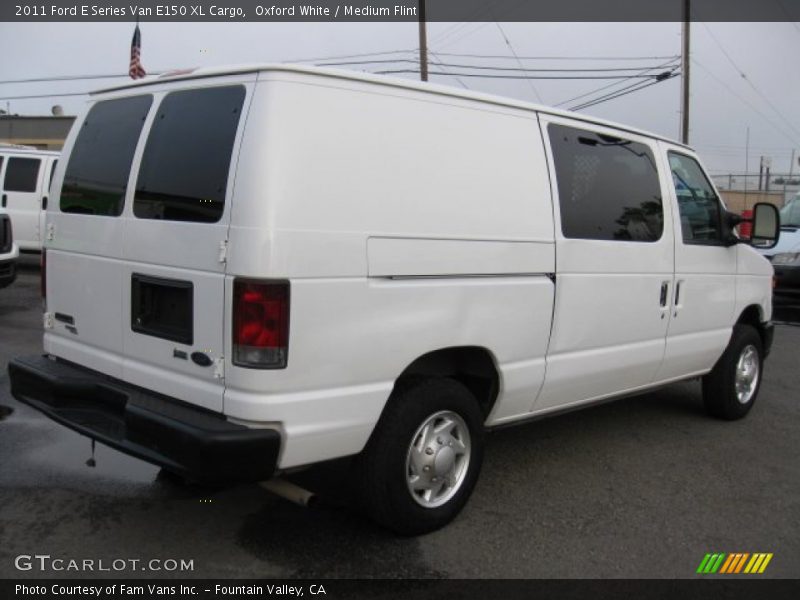 Oxford White / Medium Flint 2011 Ford E Series Van E150 XL Cargo