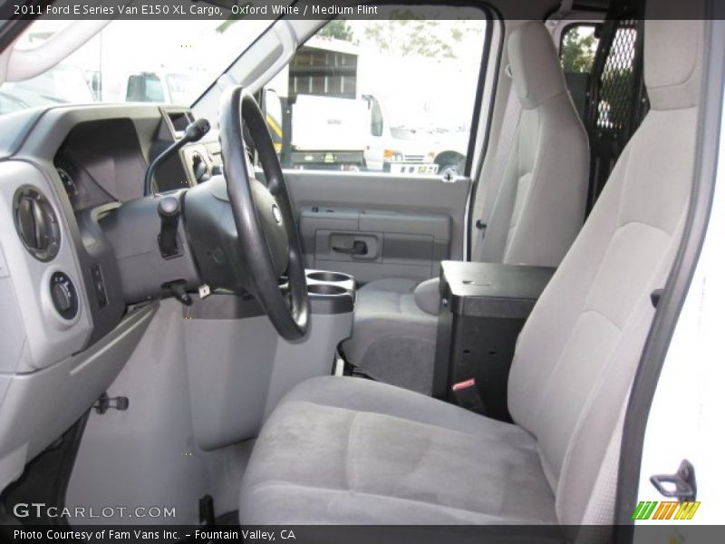 Oxford White / Medium Flint 2011 Ford E Series Van E150 XL Cargo