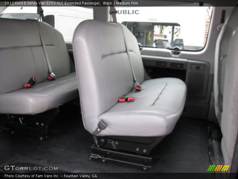 Black / Medium Flint 2011 Ford E Series Van E350 XLT Extended Passenger