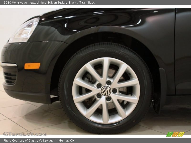 Black / Titan Black 2010 Volkswagen Jetta Limited Edition Sedan