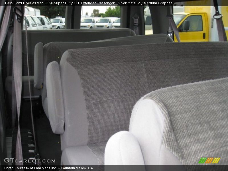 1999 E Series Van E350 Super Duty XLT Extended Passenger Medium Graphite Interior