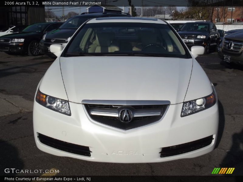 White Diamond Pearl / Parchment 2006 Acura TL 3.2