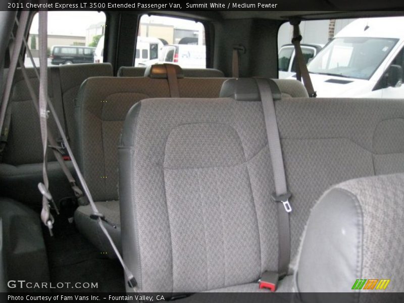 Summit White / Medium Pewter 2011 Chevrolet Express LT 3500 Extended Passenger Van