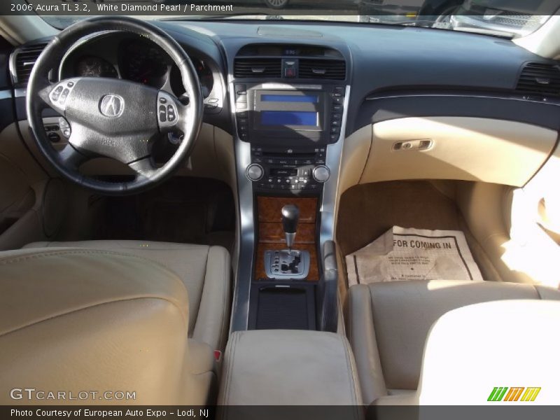 White Diamond Pearl / Parchment 2006 Acura TL 3.2