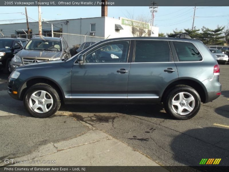 Offroad Grey Metallic / Pure Beige 2005 Volkswagen Touareg V6
