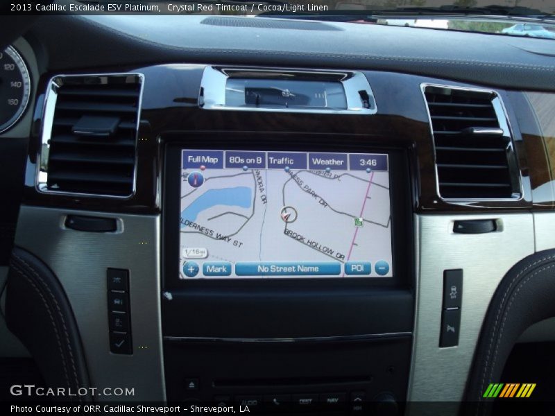 Navigation of 2013 Escalade ESV Platinum