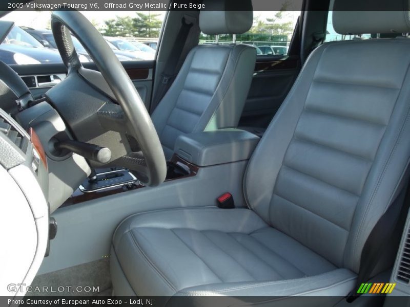 Offroad Grey Metallic / Pure Beige 2005 Volkswagen Touareg V6