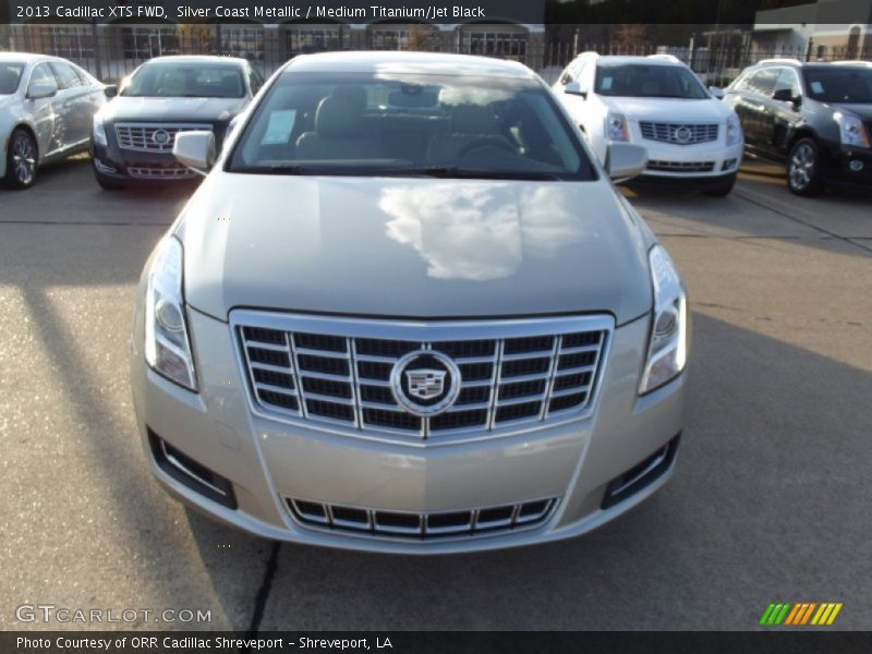 Silver Coast Metallic / Medium Titanium/Jet Black 2013 Cadillac XTS FWD