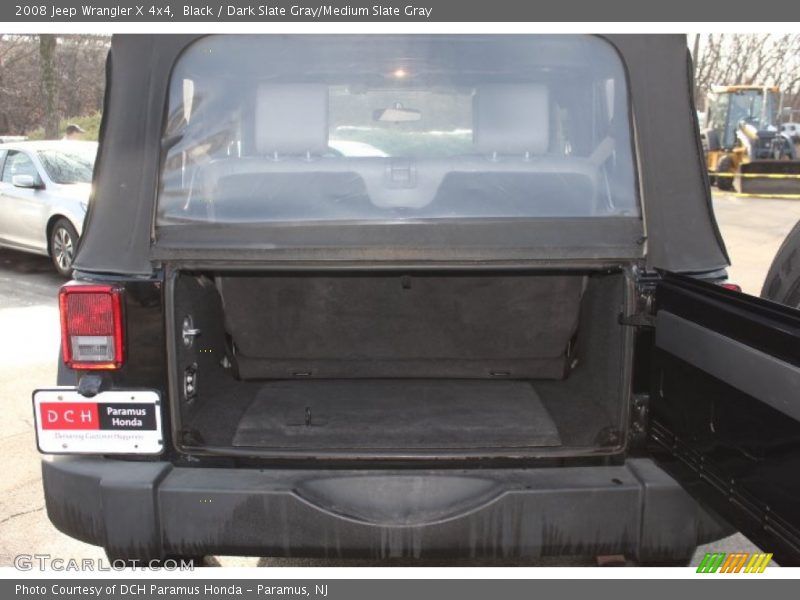 Black / Dark Slate Gray/Medium Slate Gray 2008 Jeep Wrangler X 4x4