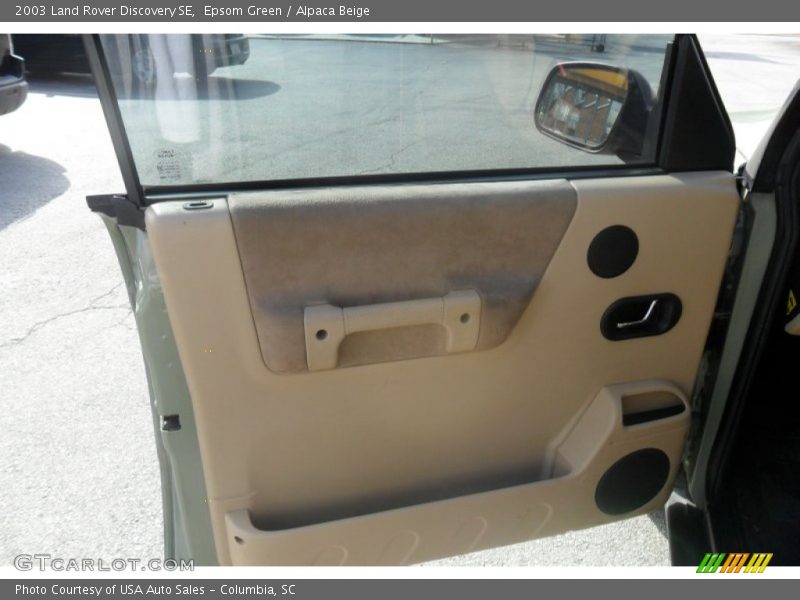 Epsom Green / Alpaca Beige 2003 Land Rover Discovery SE