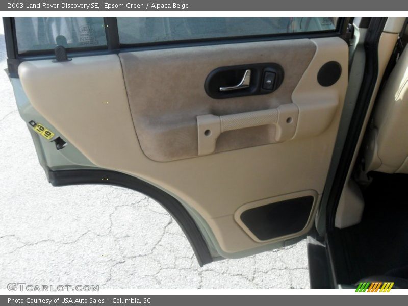 Epsom Green / Alpaca Beige 2003 Land Rover Discovery SE