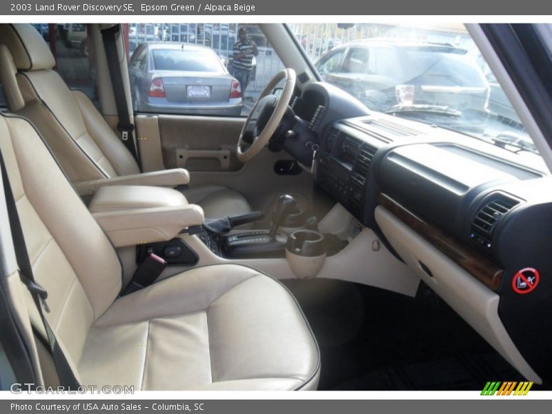 Epsom Green / Alpaca Beige 2003 Land Rover Discovery SE