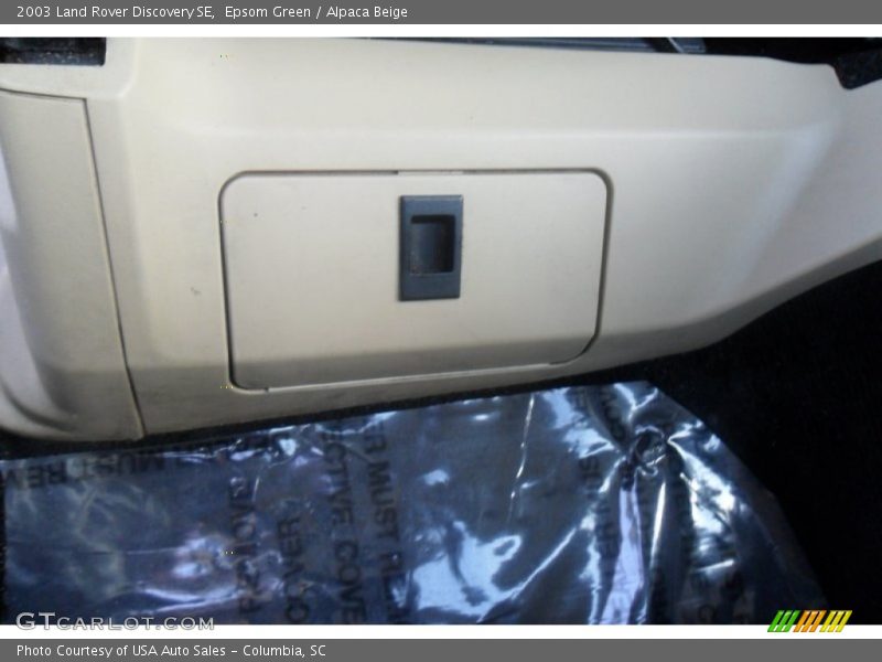 Epsom Green / Alpaca Beige 2003 Land Rover Discovery SE