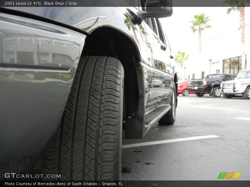 Black Onyx / Gray 2001 Lexus LX 470