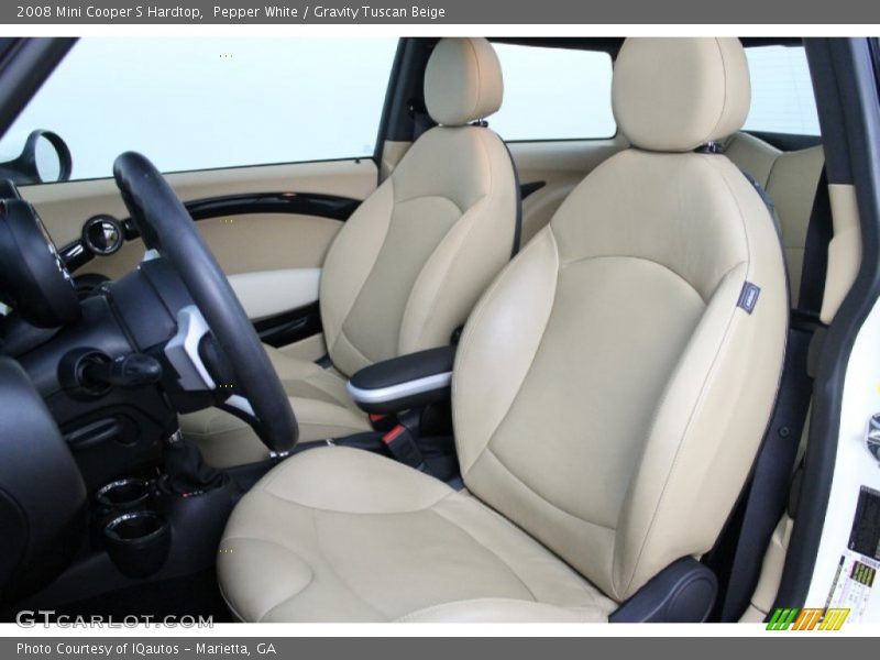 Front Seat of 2008 Cooper S Hardtop