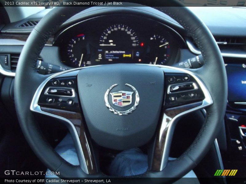 Black Diamond Tricoat / Jet Black 2013 Cadillac XTS Luxury FWD