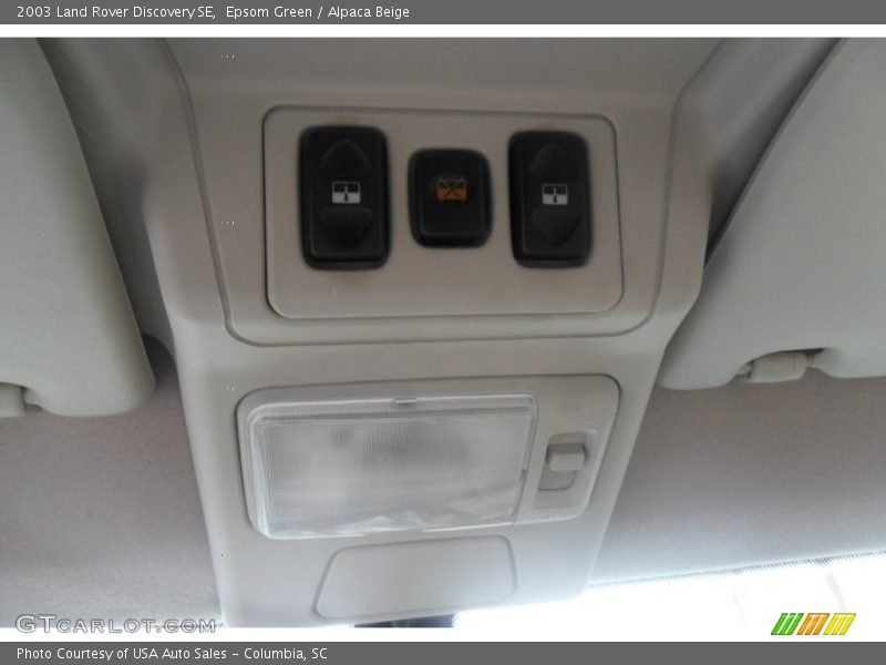 Epsom Green / Alpaca Beige 2003 Land Rover Discovery SE