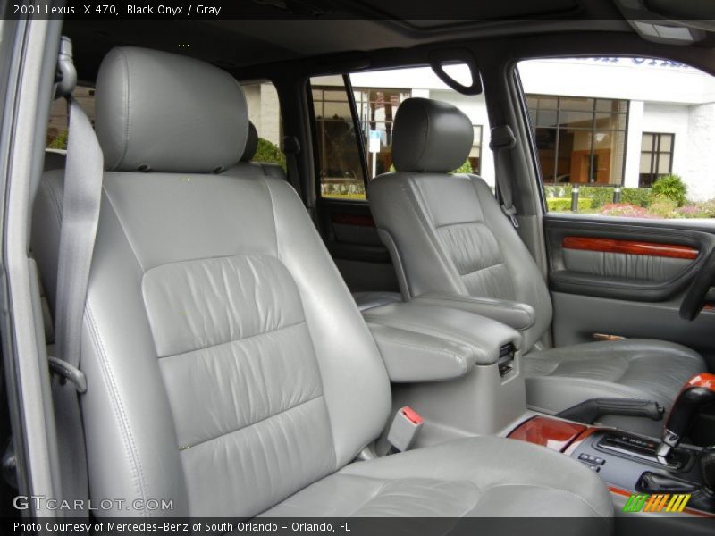 Black Onyx / Gray 2001 Lexus LX 470