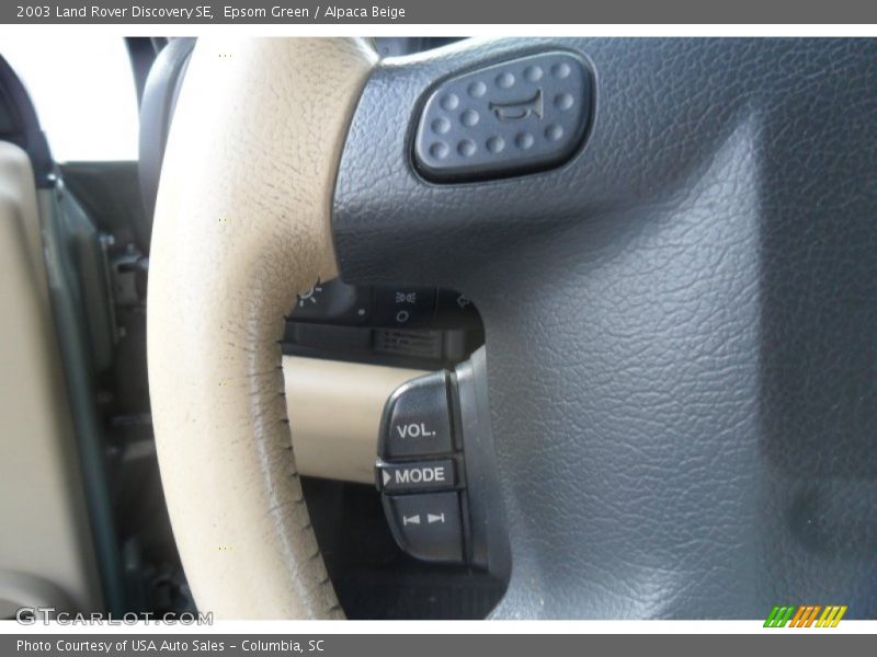 Epsom Green / Alpaca Beige 2003 Land Rover Discovery SE