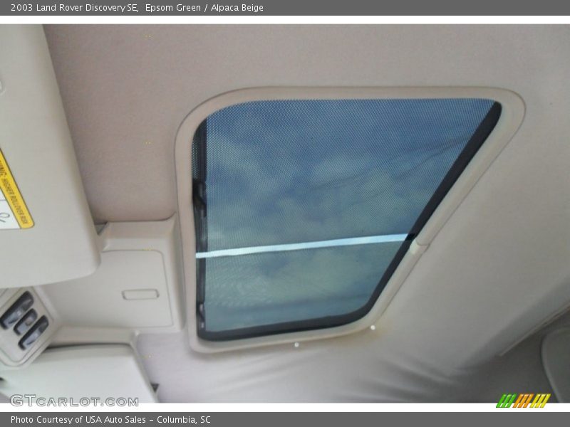 Epsom Green / Alpaca Beige 2003 Land Rover Discovery SE