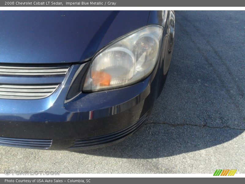 Imperial Blue Metallic / Gray 2008 Chevrolet Cobalt LT Sedan