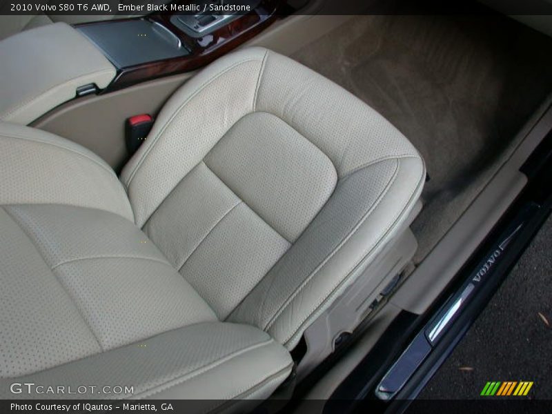 Ember Black Metallic / Sandstone 2010 Volvo S80 T6 AWD