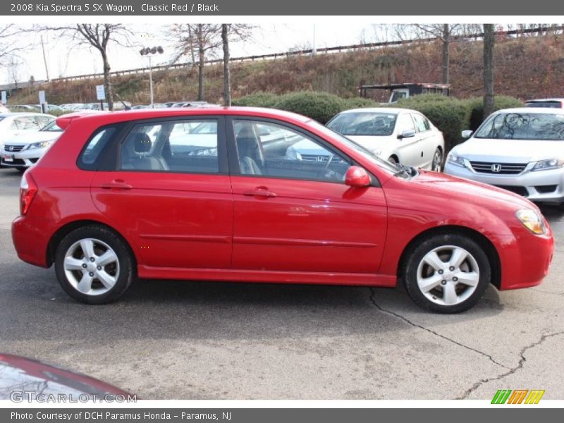  2008 Spectra 5 SX Wagon Classic Red