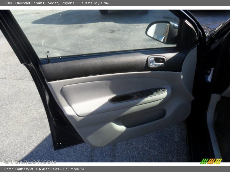 Imperial Blue Metallic / Gray 2008 Chevrolet Cobalt LT Sedan