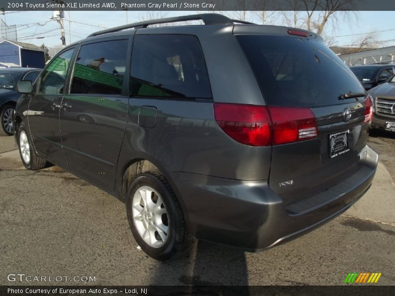 Phantom Gray Pearl / Stone Gray 2004 Toyota Sienna XLE Limited AWD