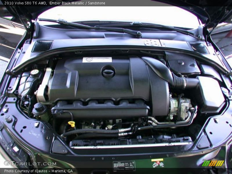  2010 S80 T6 AWD Engine - 3.0 Liter Twin-Turbo DOHC 24-Valve VVT Inline 6 Cylinder