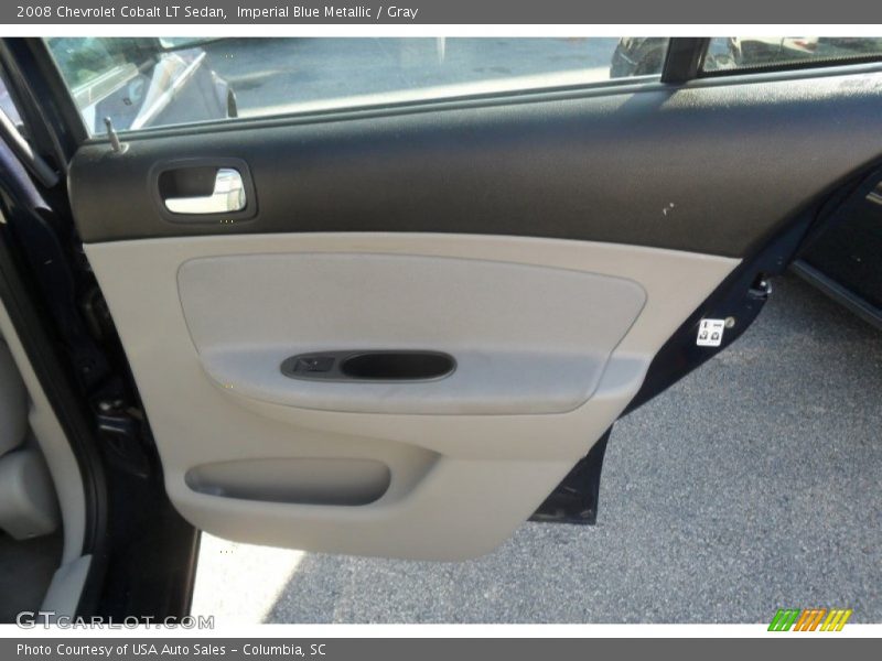 Imperial Blue Metallic / Gray 2008 Chevrolet Cobalt LT Sedan