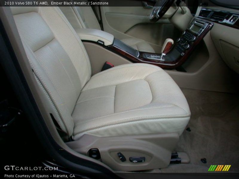 Ember Black Metallic / Sandstone 2010 Volvo S80 T6 AWD