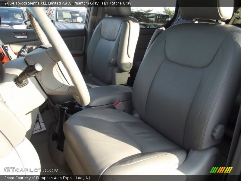 Phantom Gray Pearl / Stone Gray 2004 Toyota Sienna XLE Limited AWD