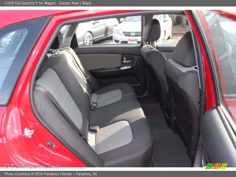 Classic Red / Black 2008 Kia Spectra 5 SX Wagon