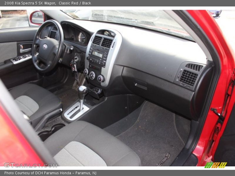 Classic Red / Black 2008 Kia Spectra 5 SX Wagon