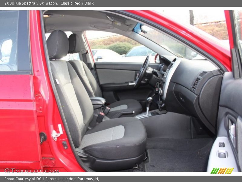 Classic Red / Black 2008 Kia Spectra 5 SX Wagon